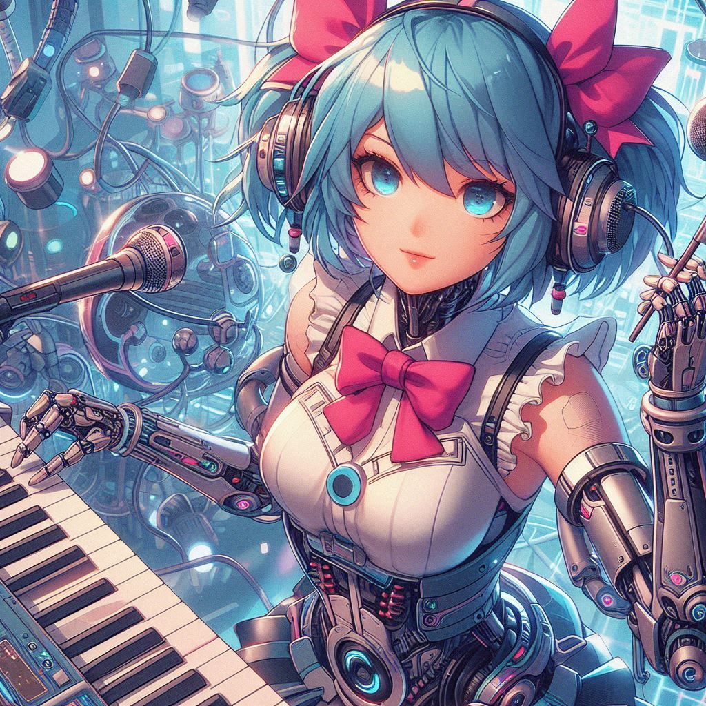 anime Beatmania artwork illustration Himmel cute girl hajime...
