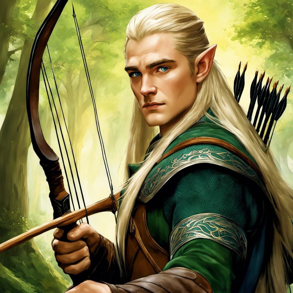 Legolas - AI Generated Artwork - NightCafe Creator