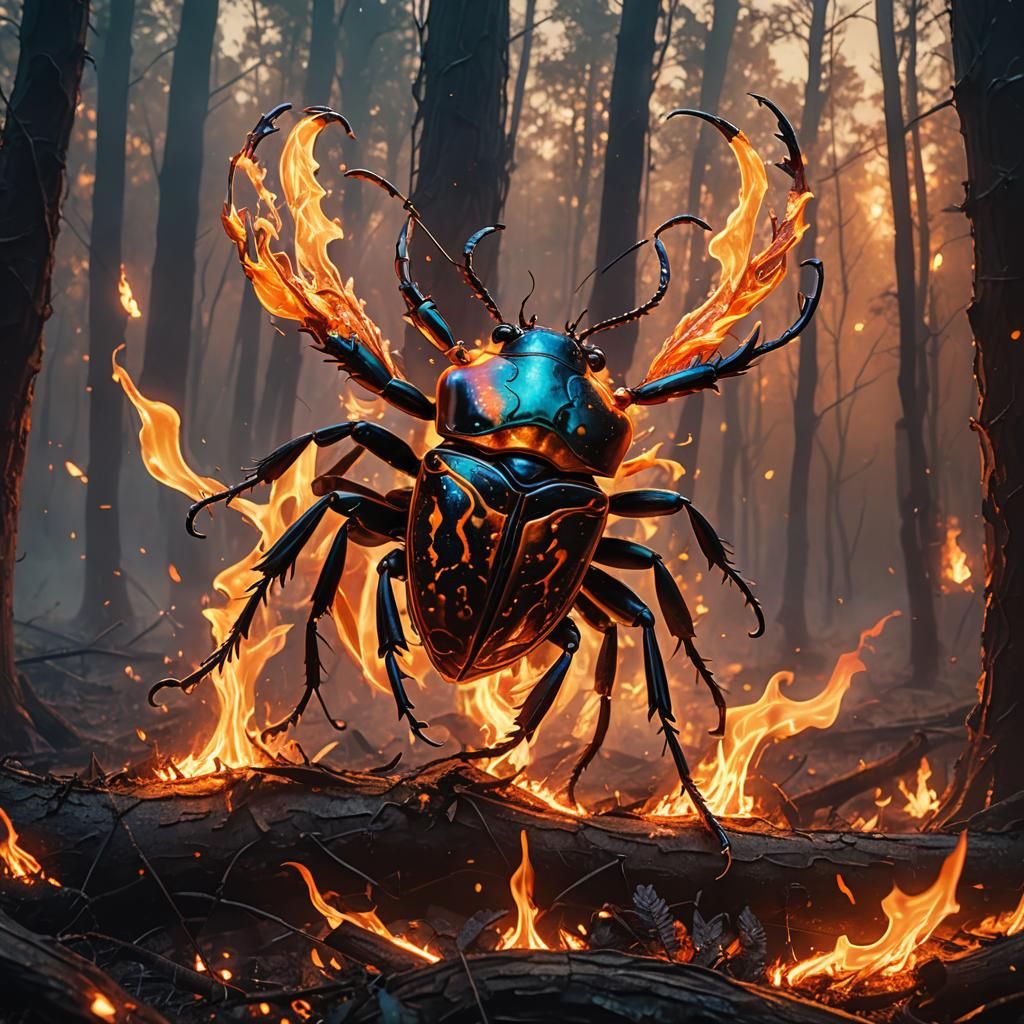 Giant Fire Beetle D&D