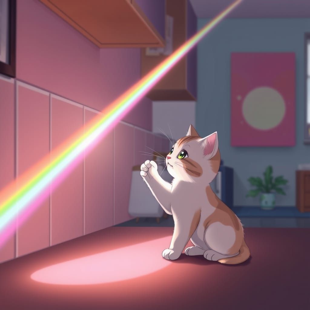 Playful Prismatic Light  by @Akane 