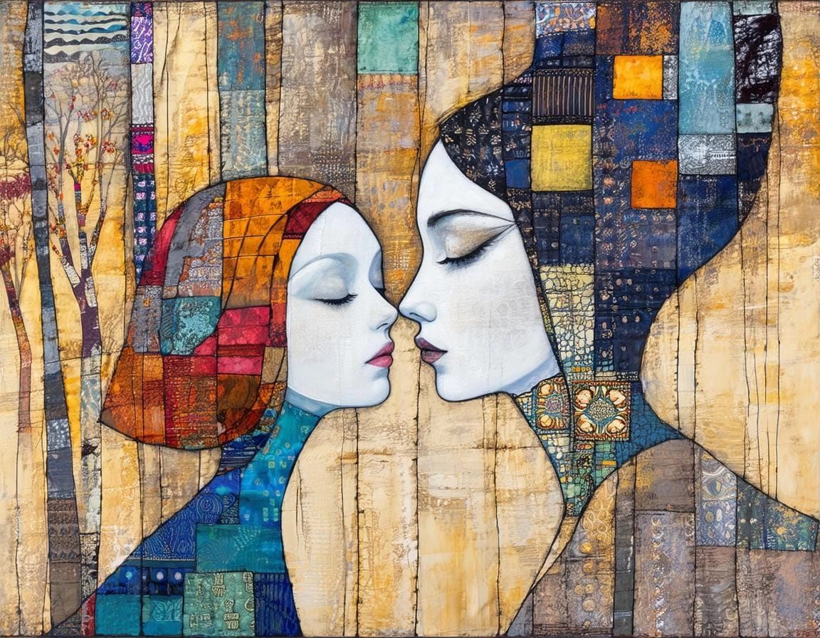 Mother and daughter.