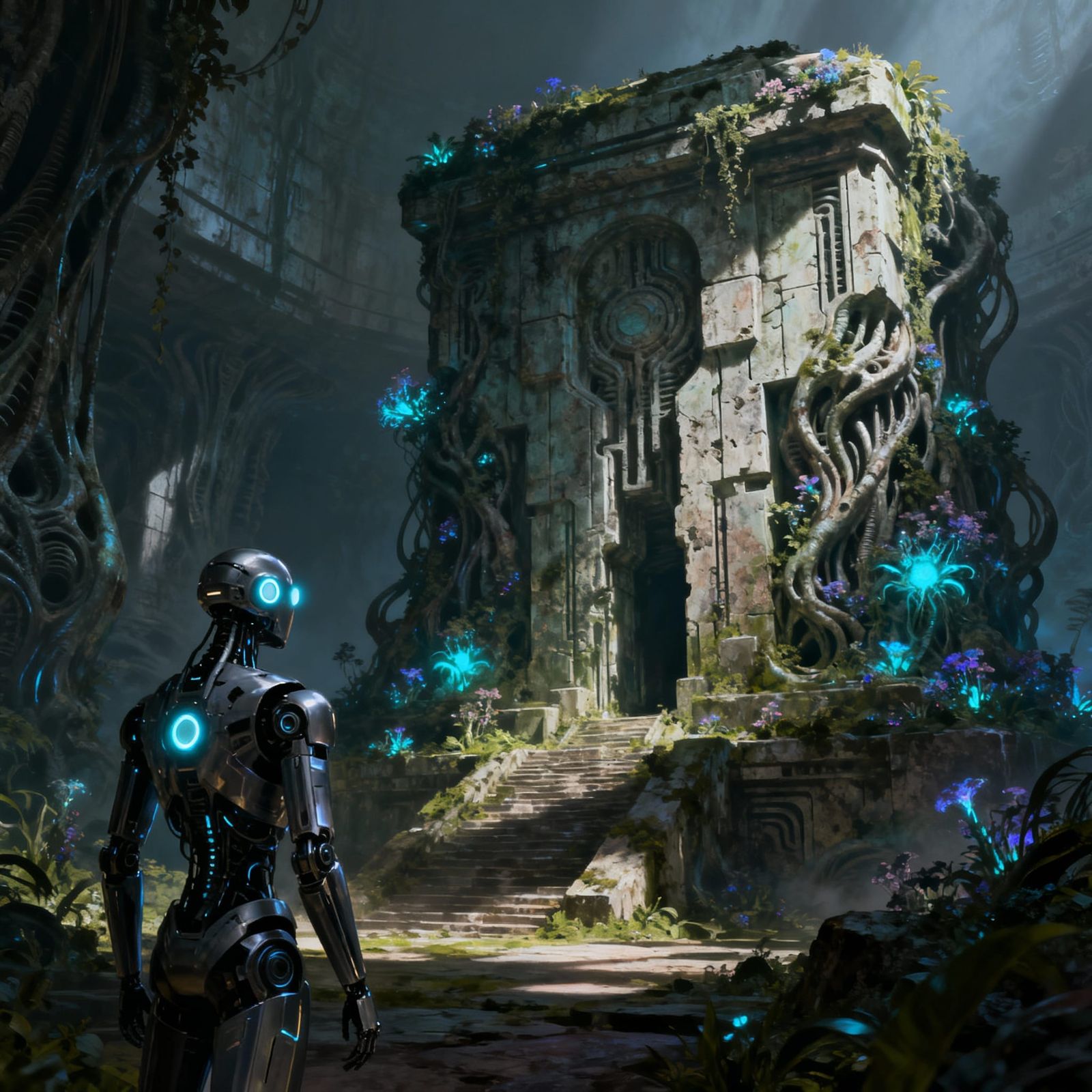 Tomb of the Last Human  by @Antinomy