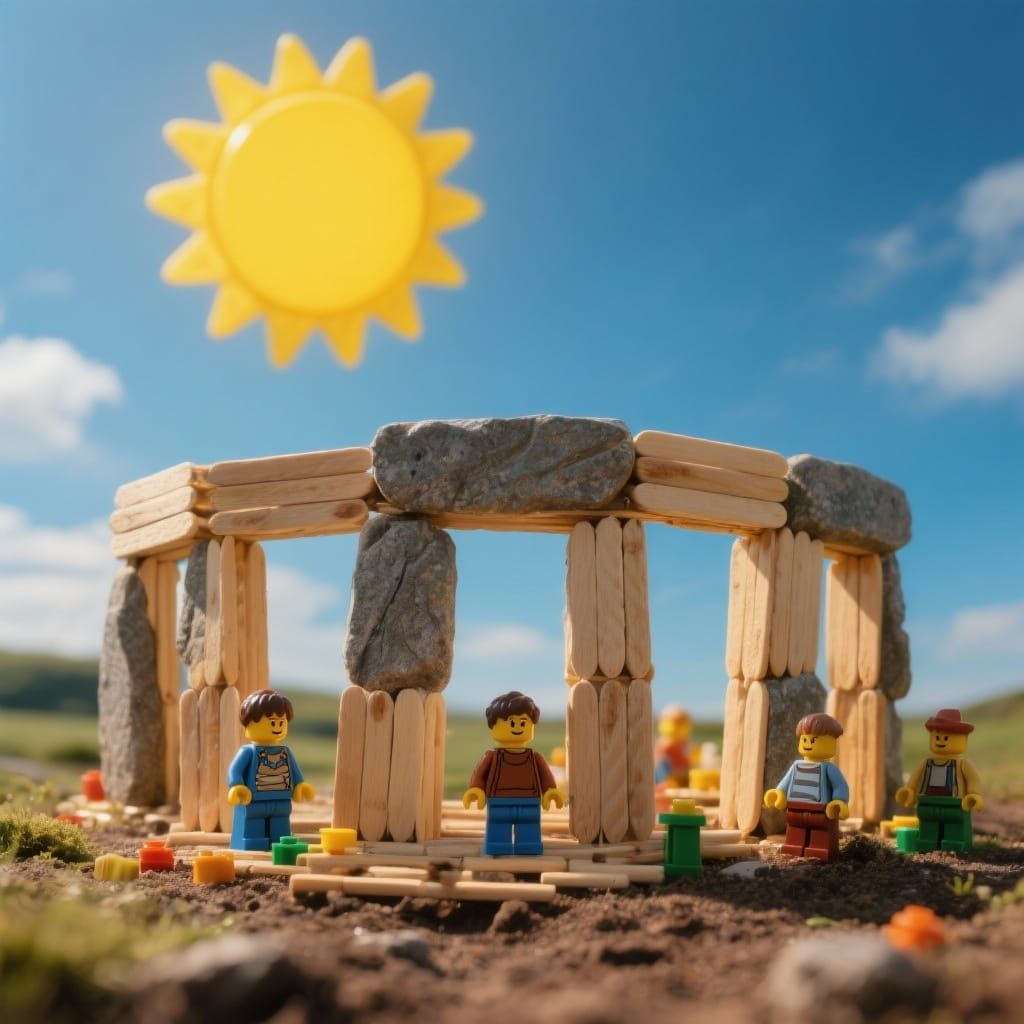 A Child's Stone Henge