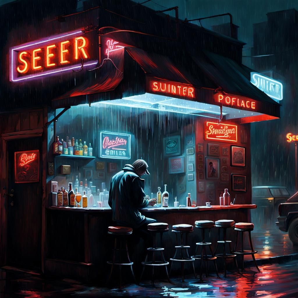 Another lonely night  by @NightMambo