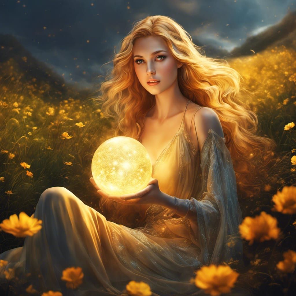 Amber Keeper of Gold Orb