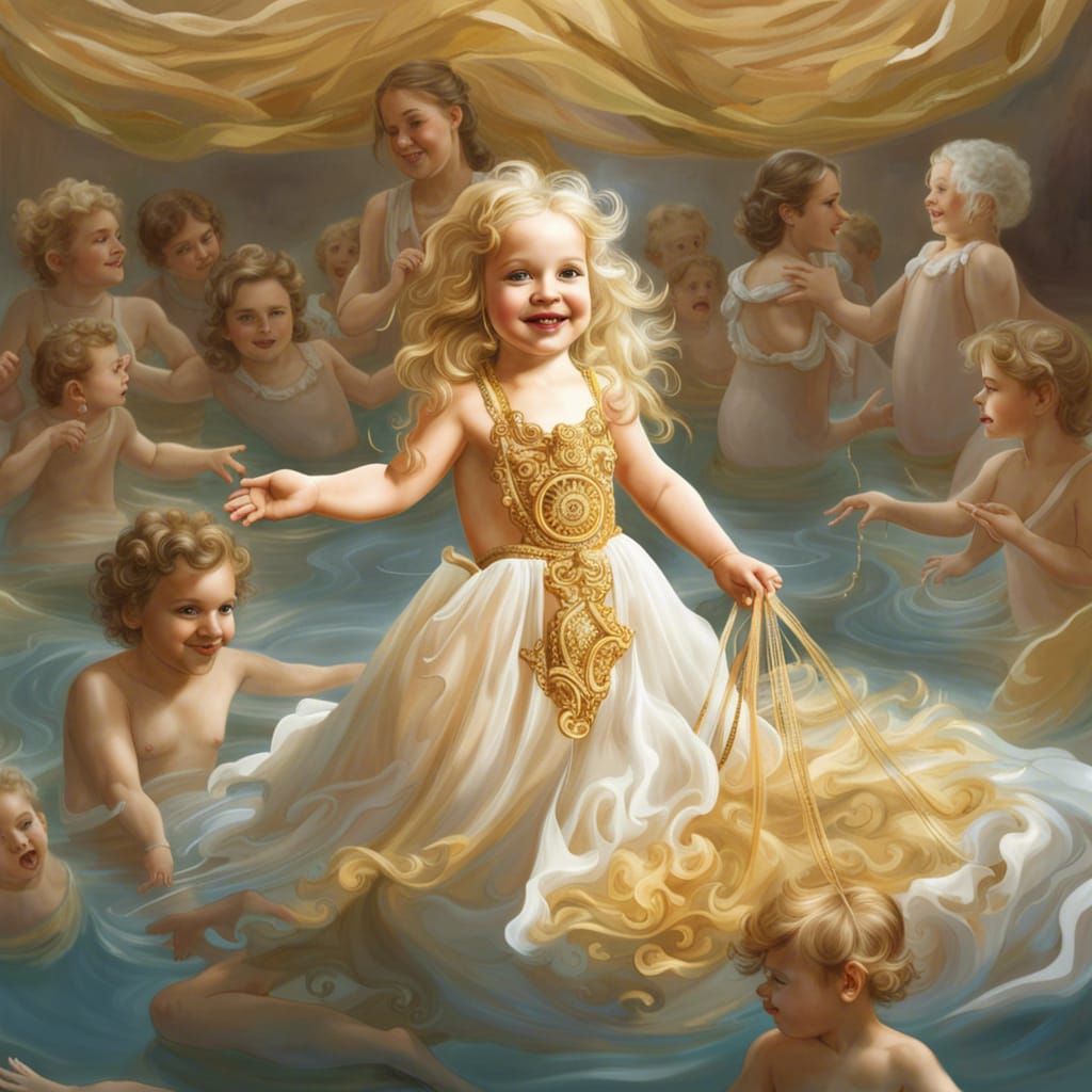 White and Gold