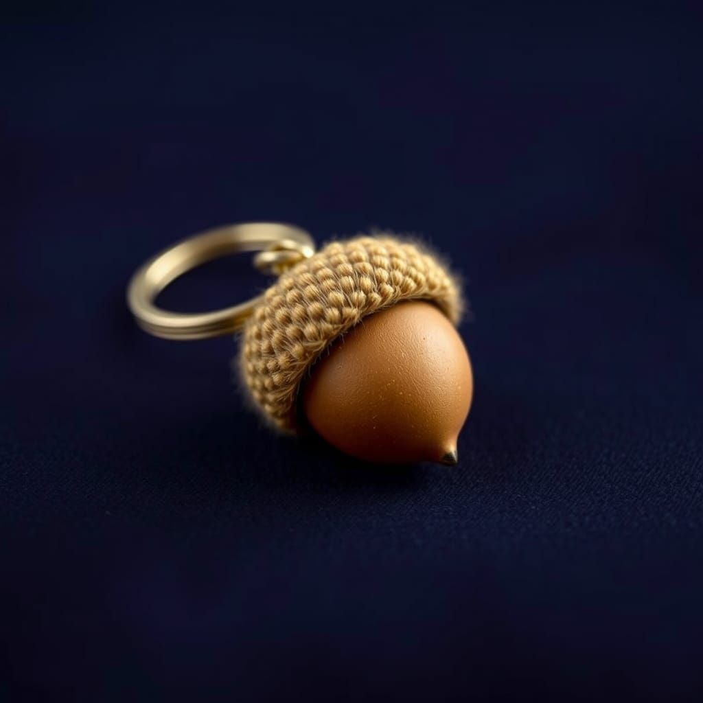Acorn key chain