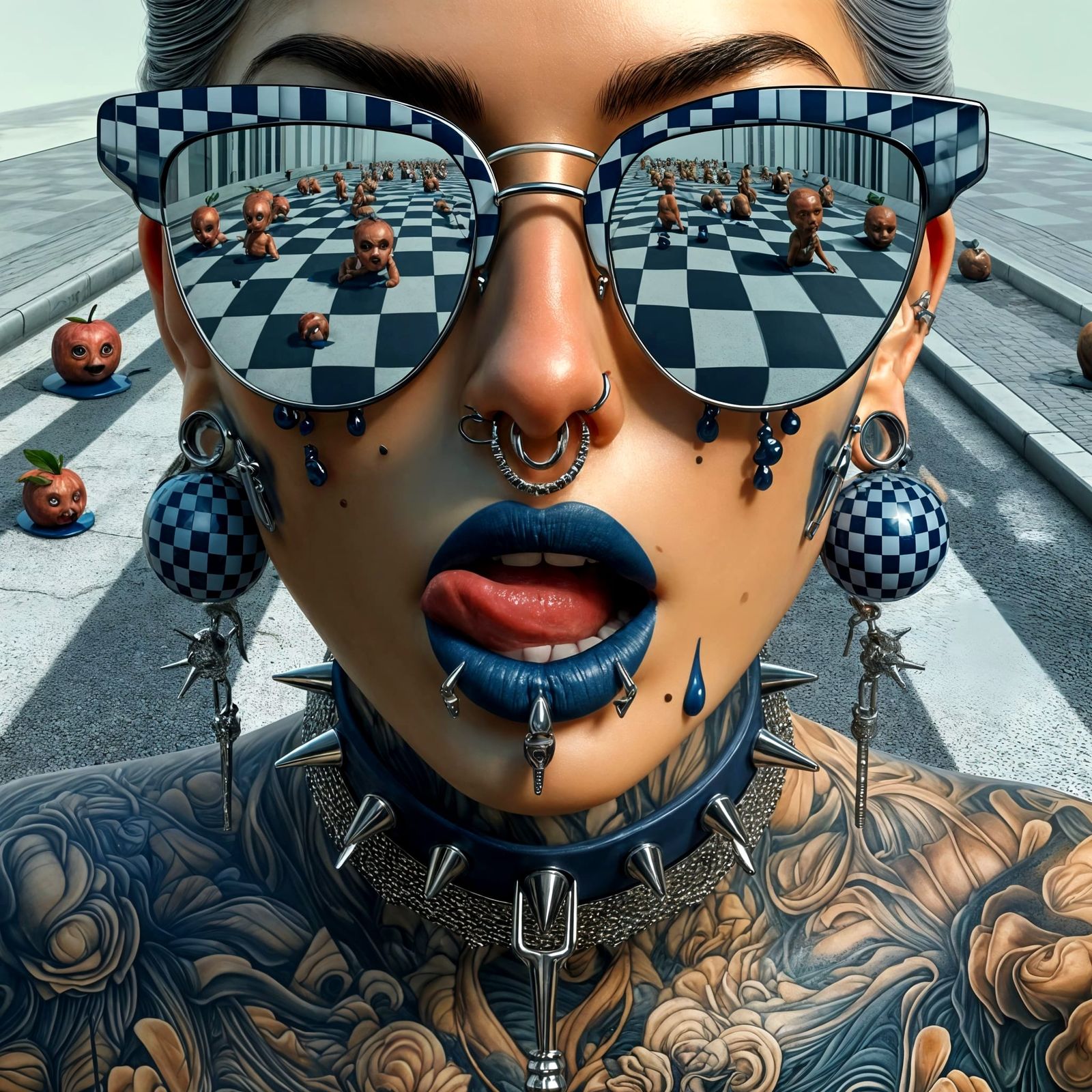 THE APPLES OF HER EYES