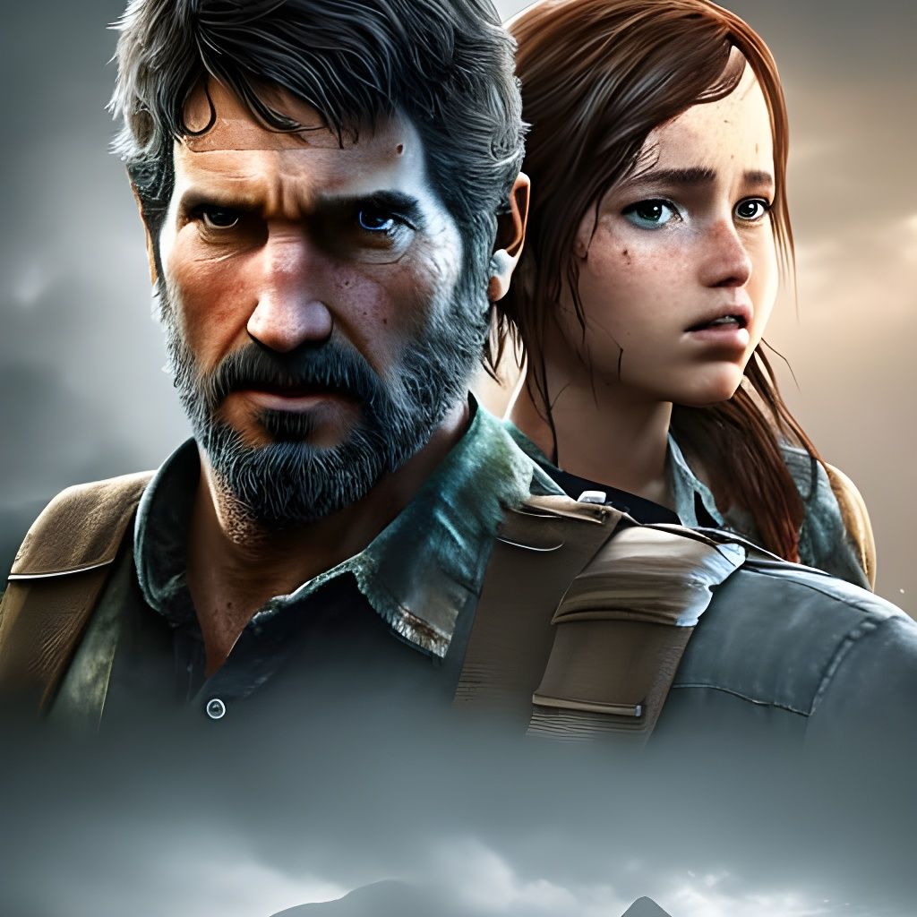 The Last of Us. Joel and Ellie. - AI Generated Artwork - NightCafe Creator