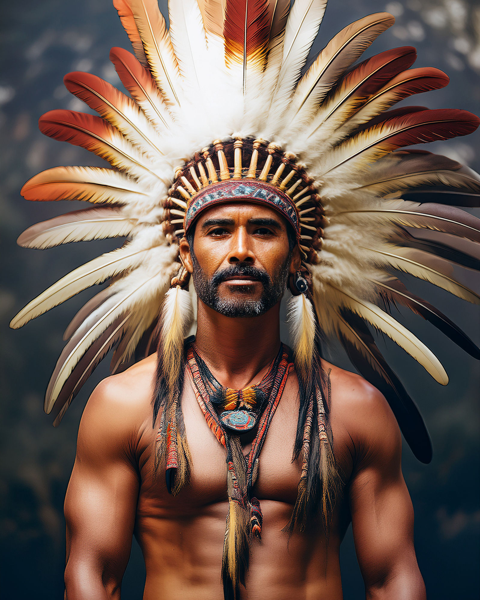 A breathtaking, high-resolution digital portrait