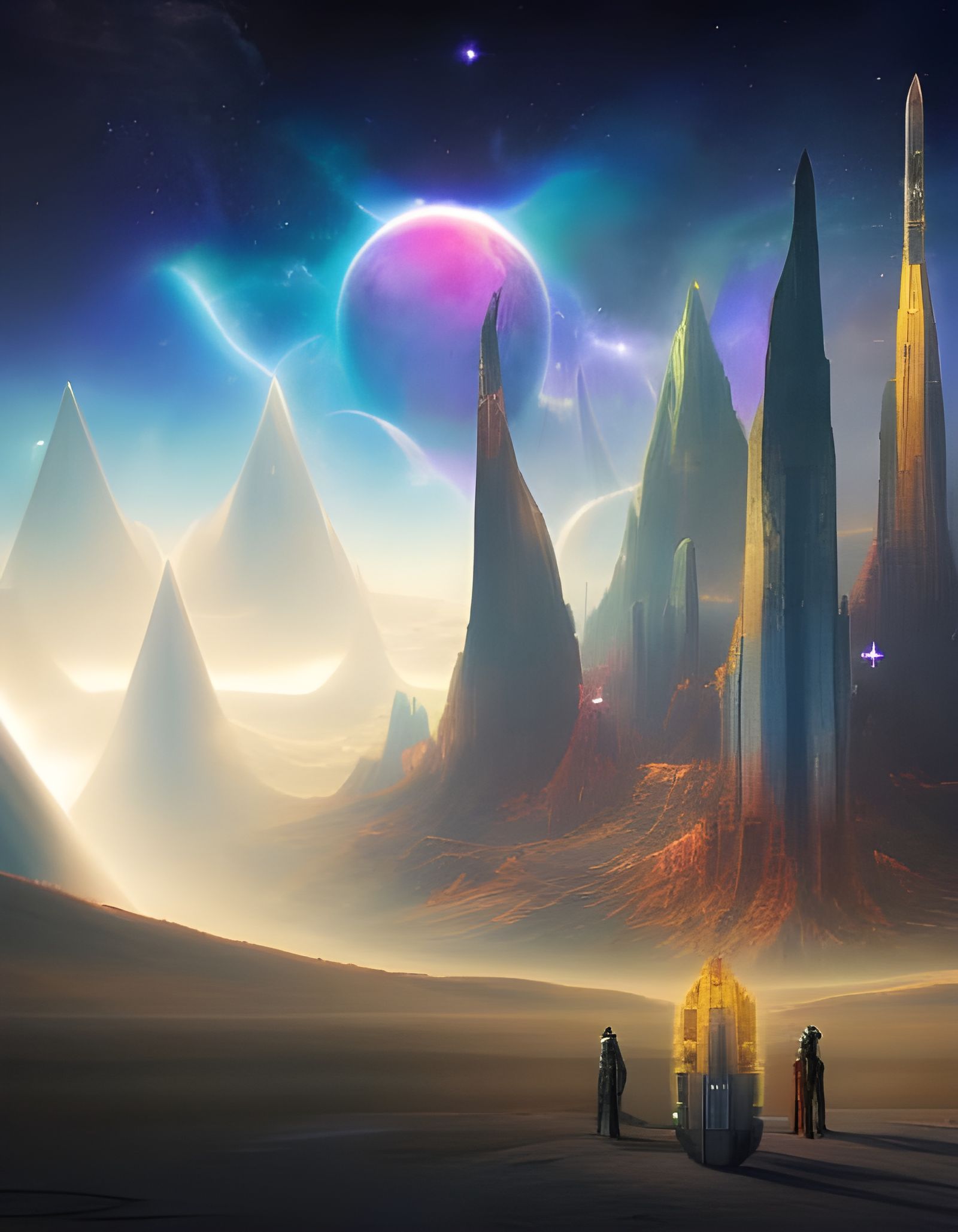 On alien soil IV - AI Generated Artwork - NightCafe Creator