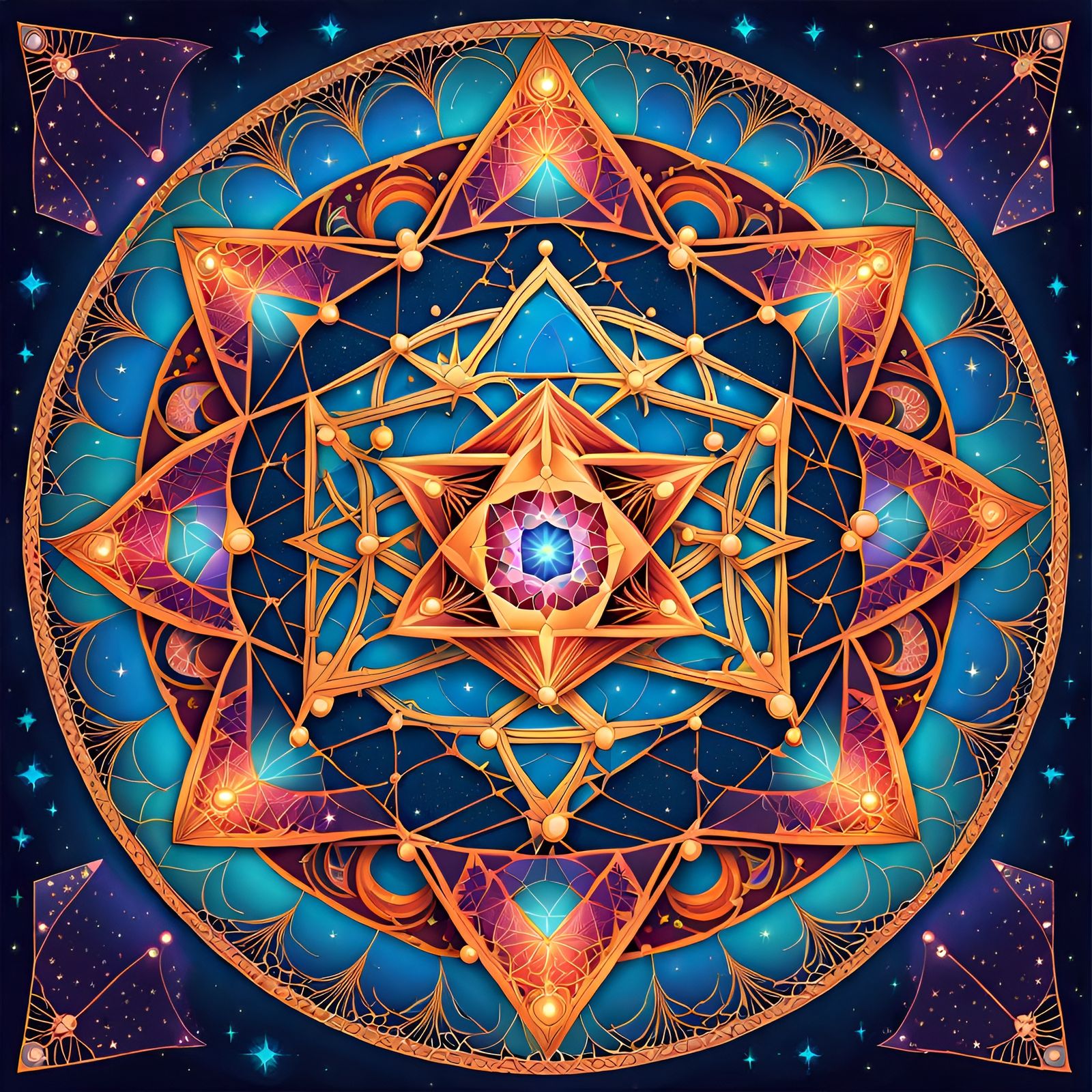 Cosmic Constellation Medley  by @Dark_AiArt