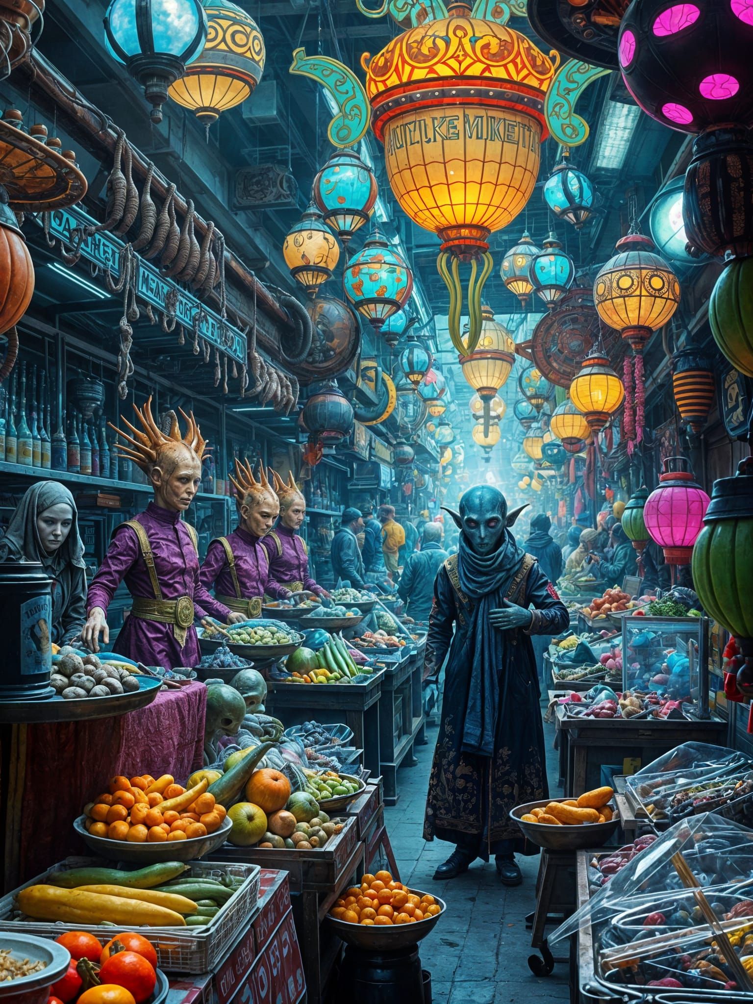 👽The Alien Market 👾  by @Kosh