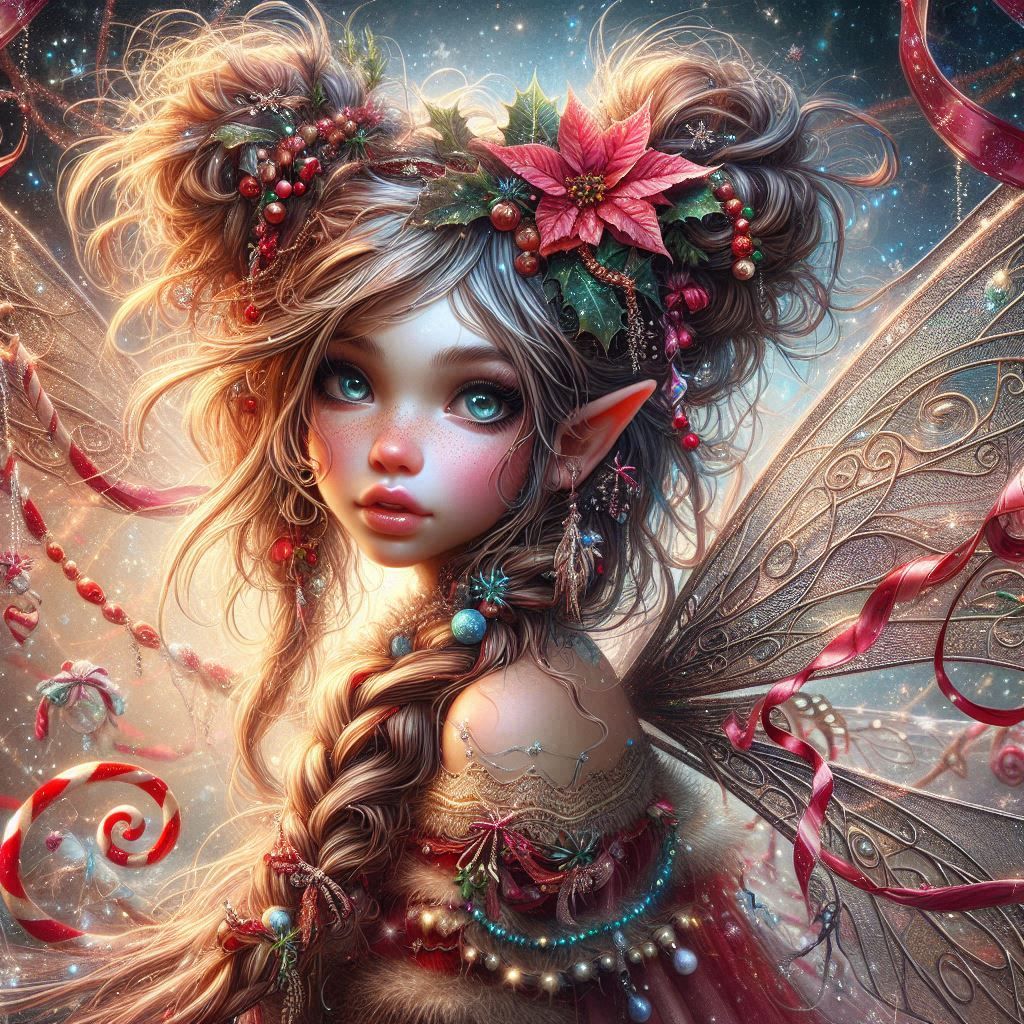 Poinsettia Pixie Girls