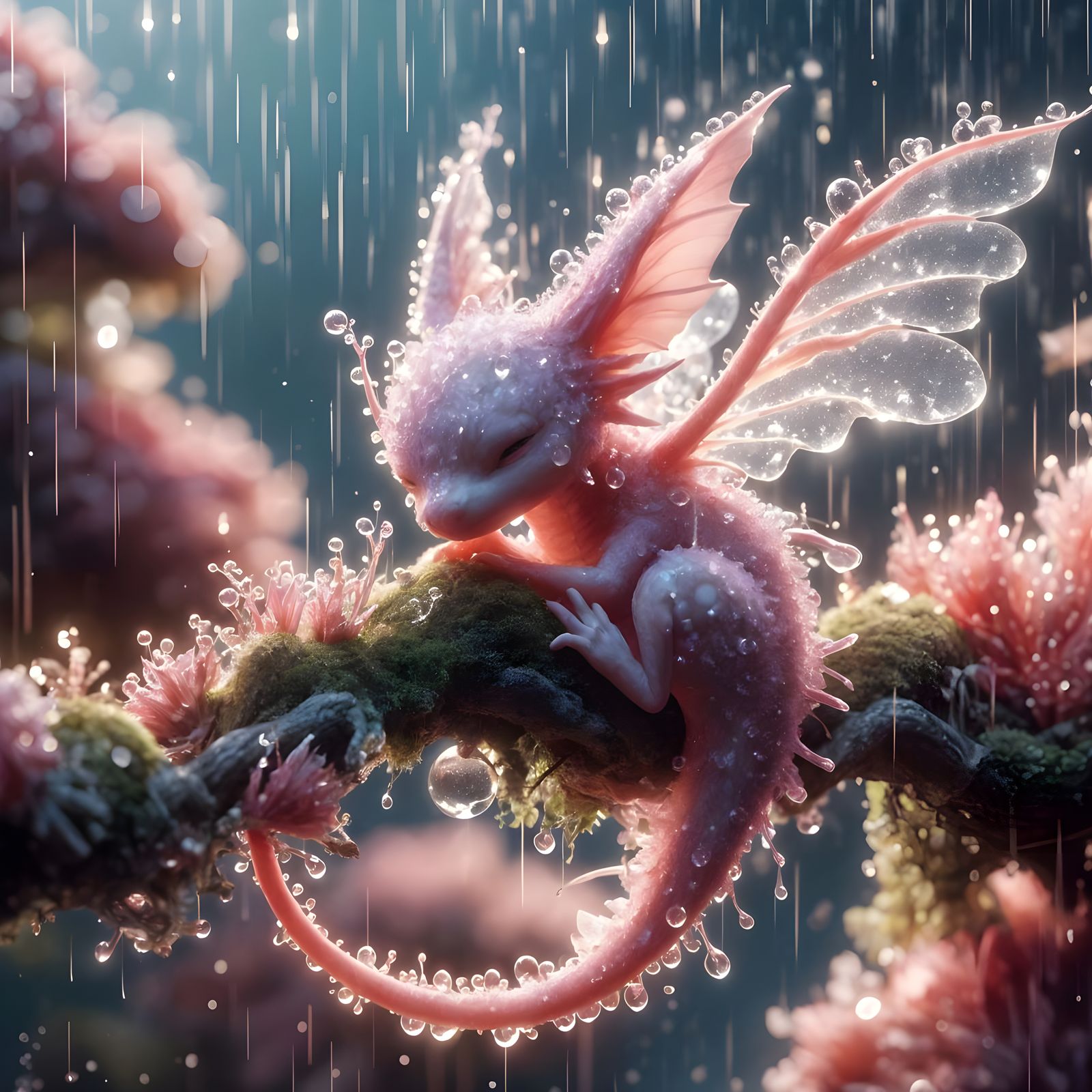 Pink Fairy Dragon
