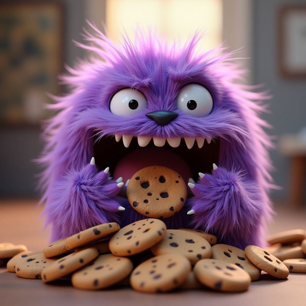 Cookie Monster's Cousin