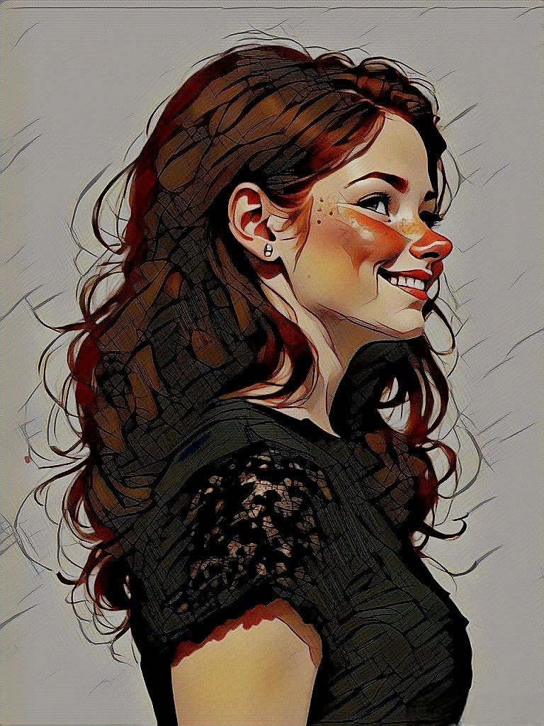 Vixen. Side profile. (Photo filter)