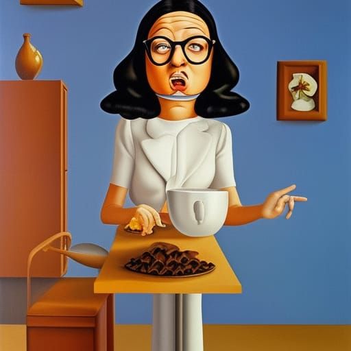 Tina Belcher belches