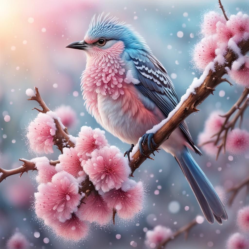 winter bird  by @undefined