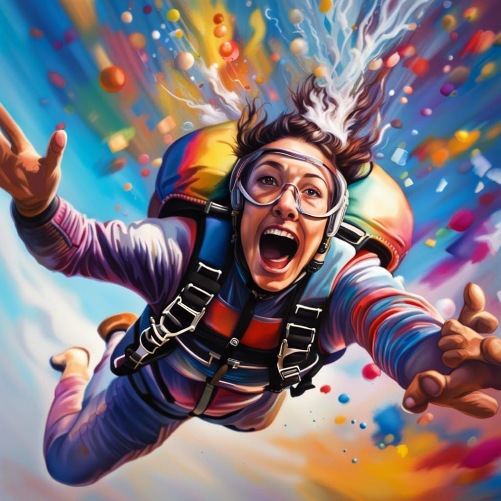 Skydiving  by @TopDawg