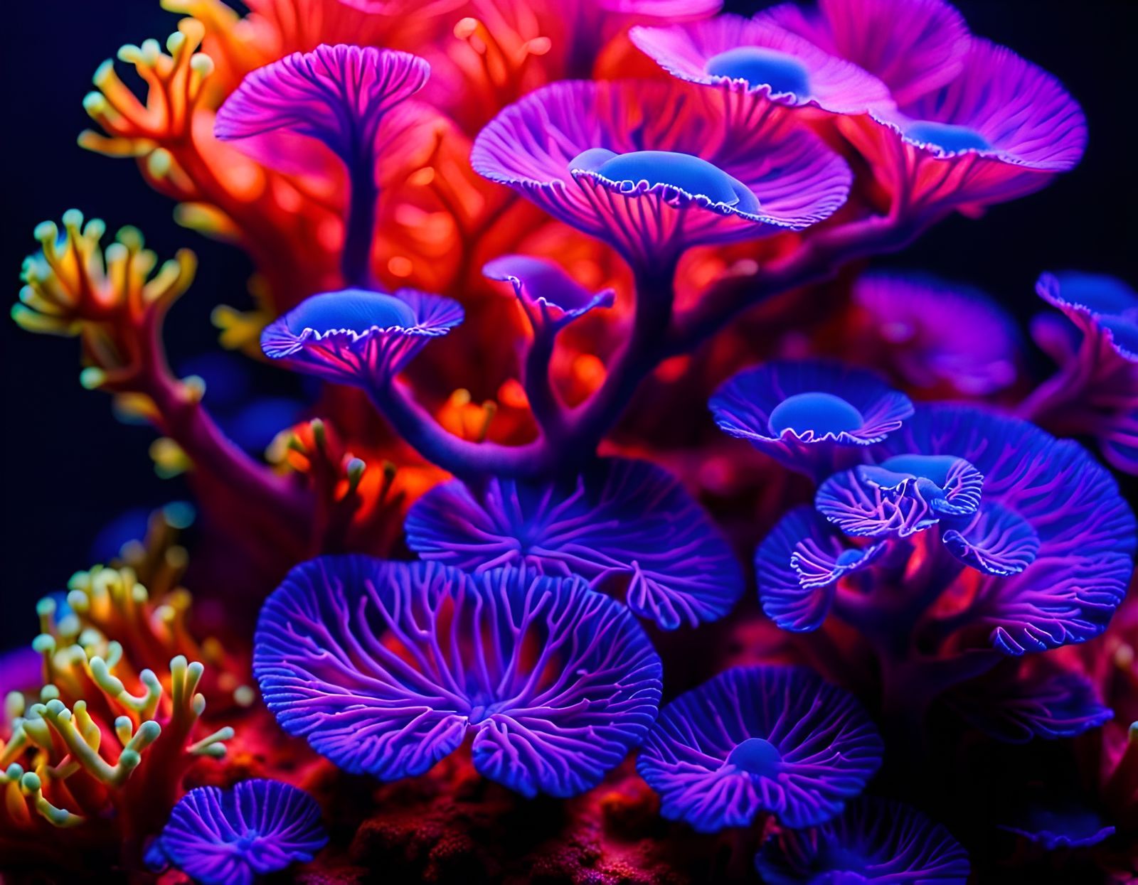 Coral reef  by @DeeB