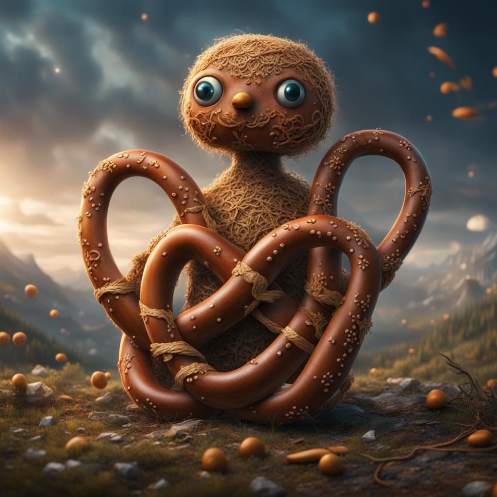 Pretzel Doll  by @Gouty