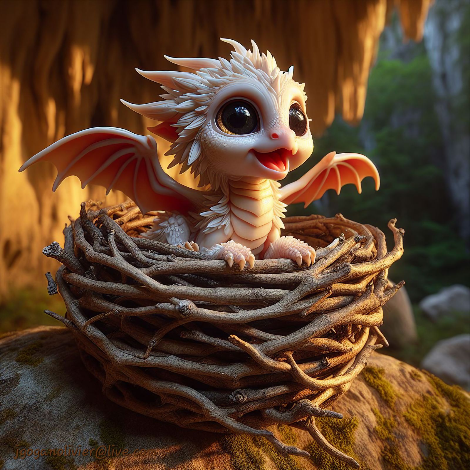 Baizophina says, "Good morning Momma! I be so hung-weee!"