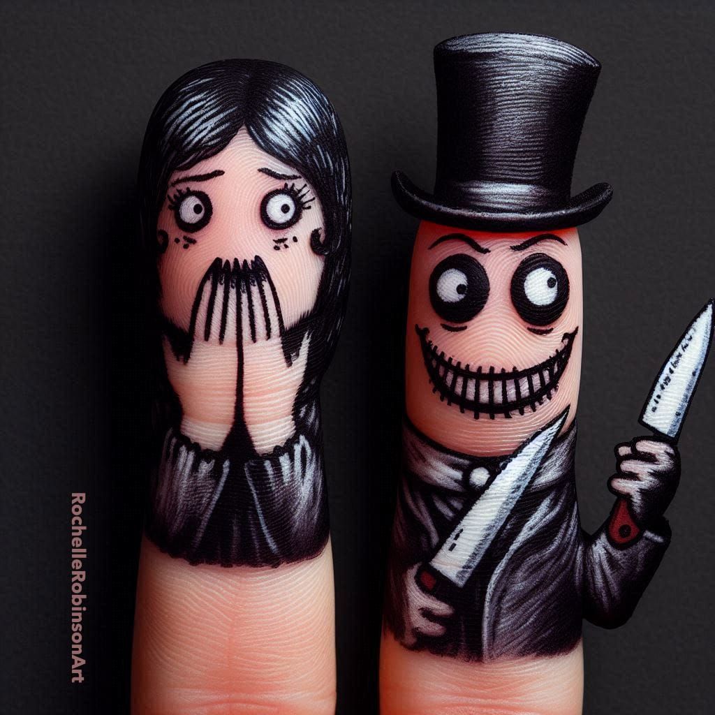 Jack The Ripper - Finger Puppets