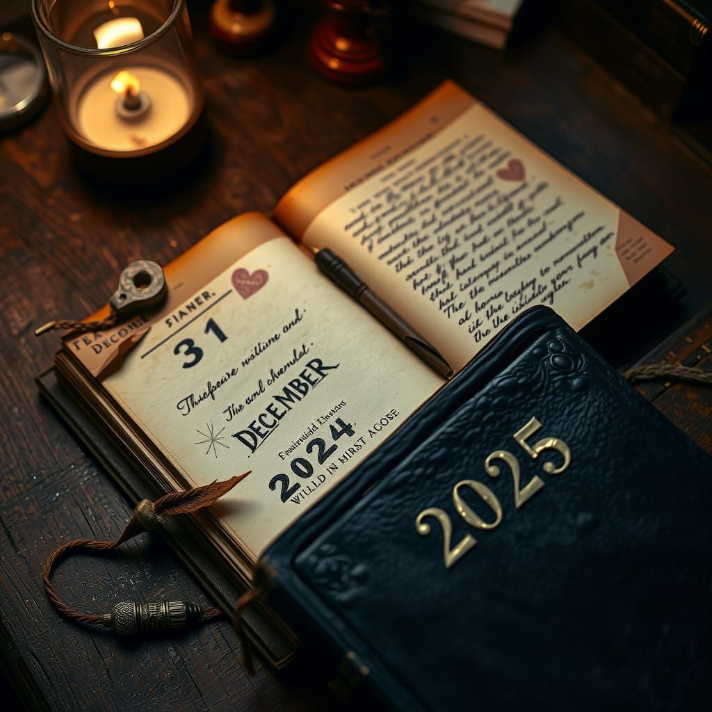 The old year ending, the new year beginning. Happy New Year.  by @Hannah