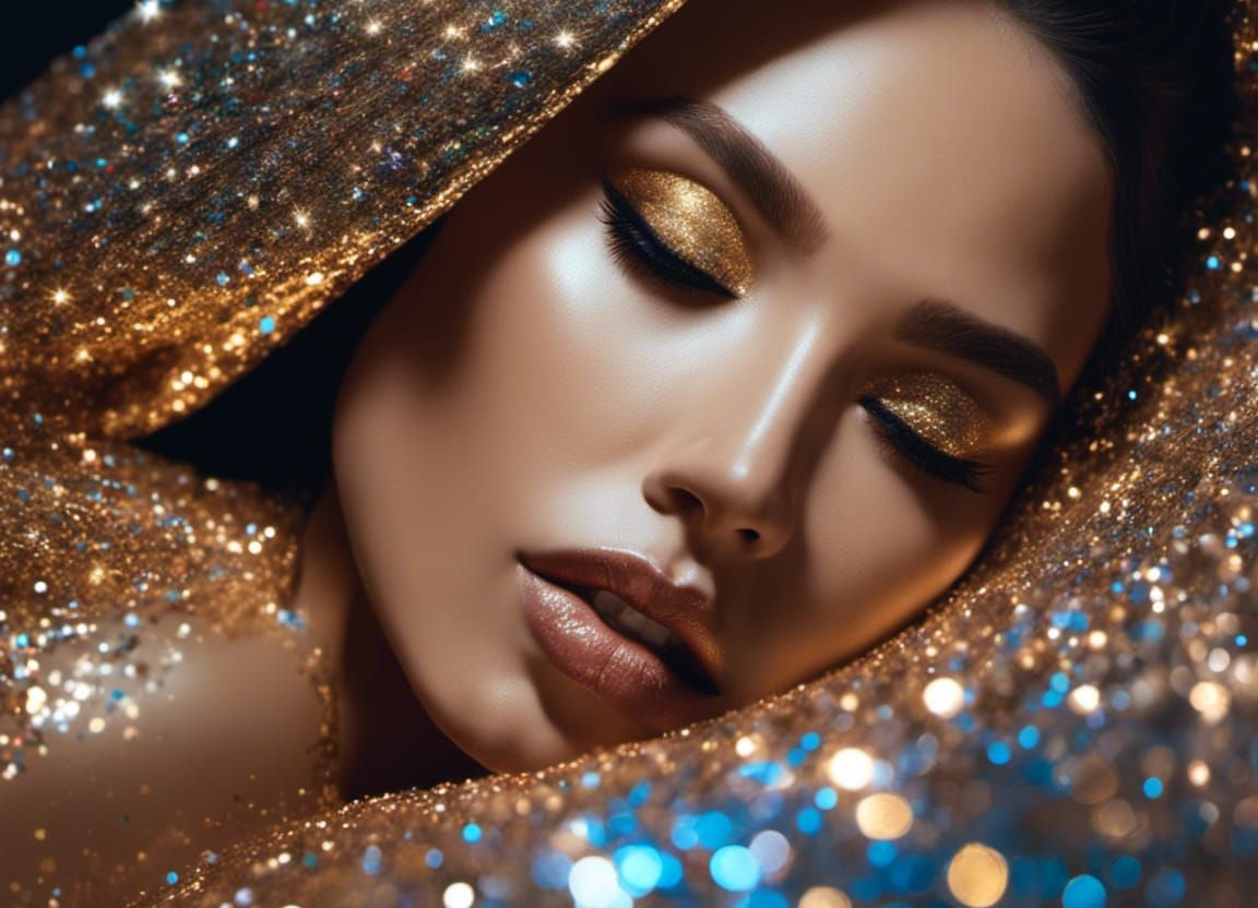 Gold Glitter