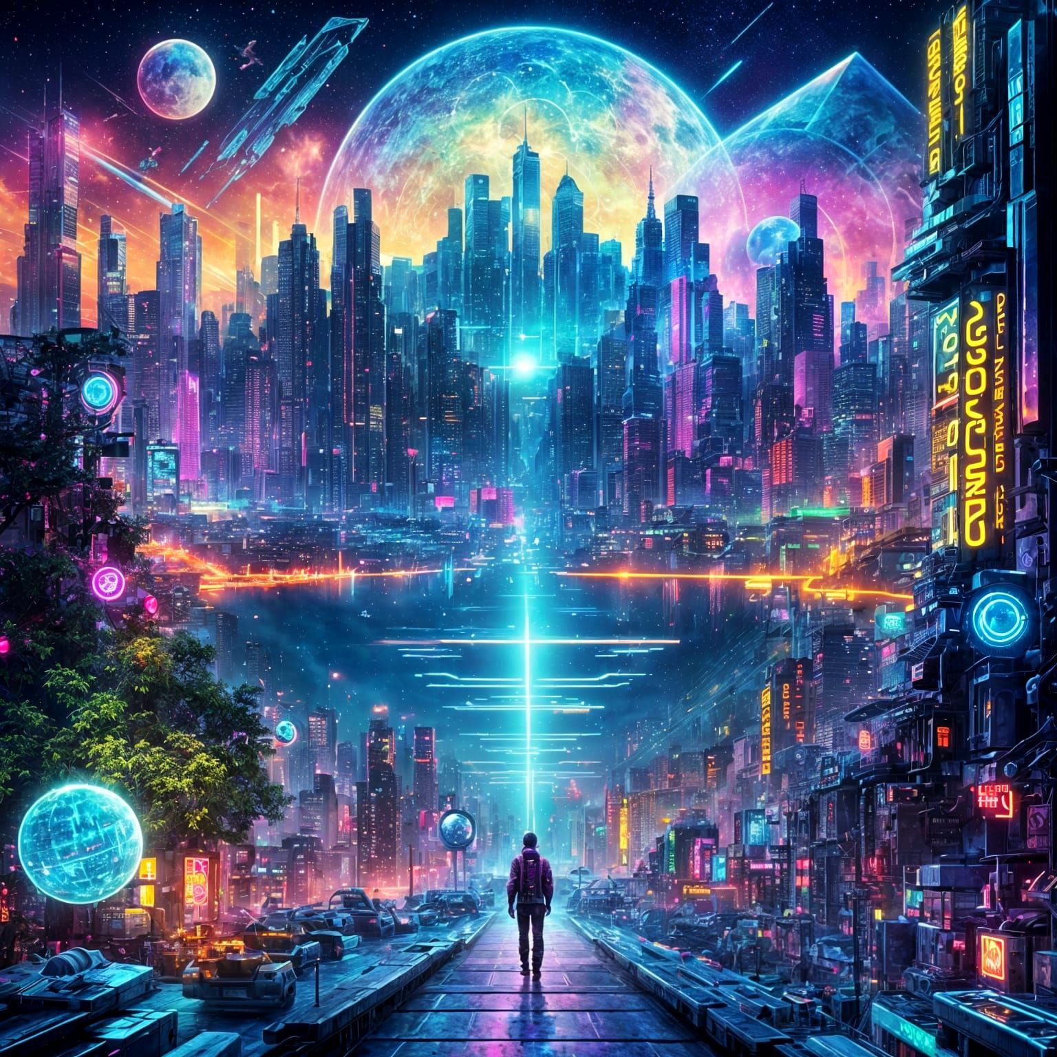 Cyberpunk   by @Moonshell