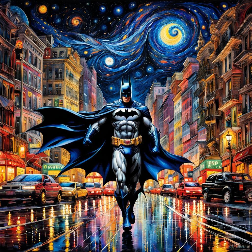 Batman - AI Generated Artwork - NightCafe Creator