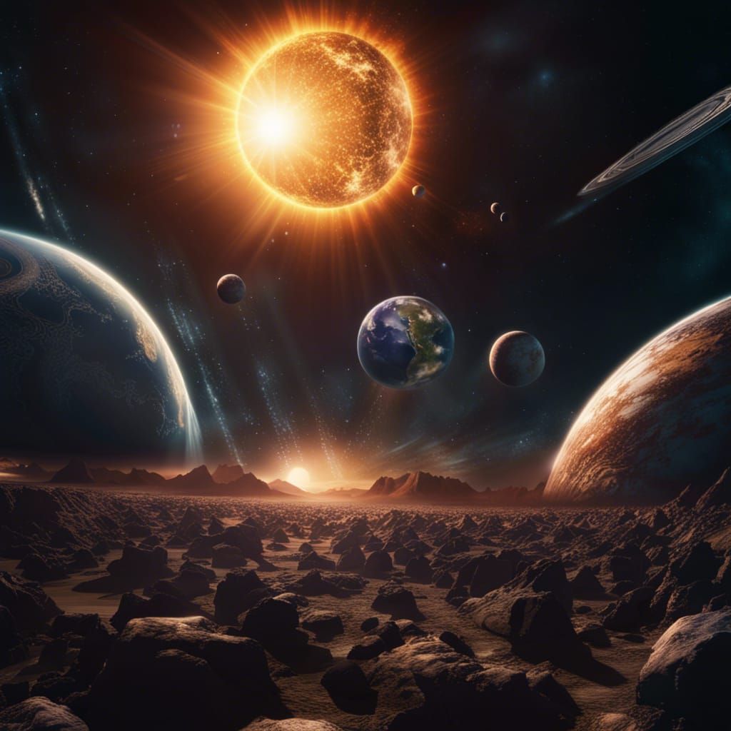 the super nova of the sun wiping out earth
