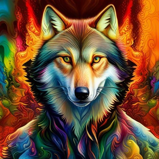 Mr. Wolf - AI Generated Artwork - NightCafe Creator