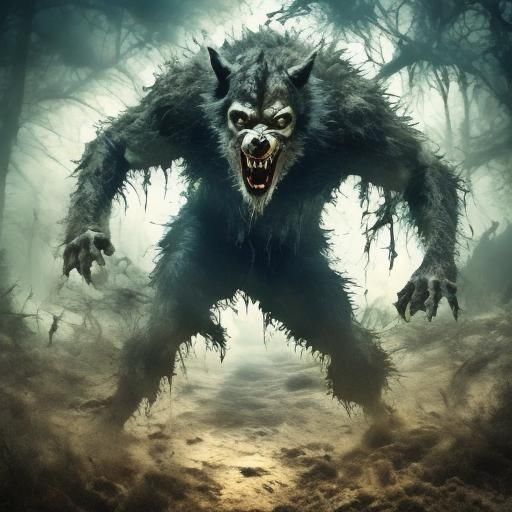 Horror werewolf