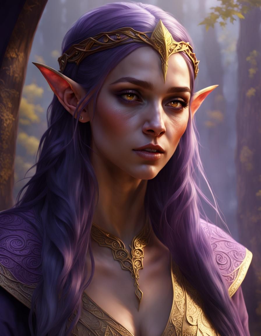 Beautiful Elven female a masterpiece, 8k resolution, dark fantasy ...