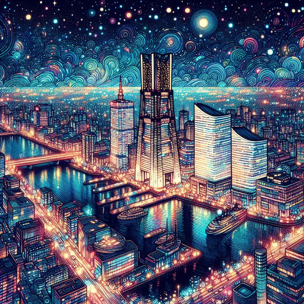 Yokohama Skyline Sorta Ai Generated Artwork Nightcafe Creator