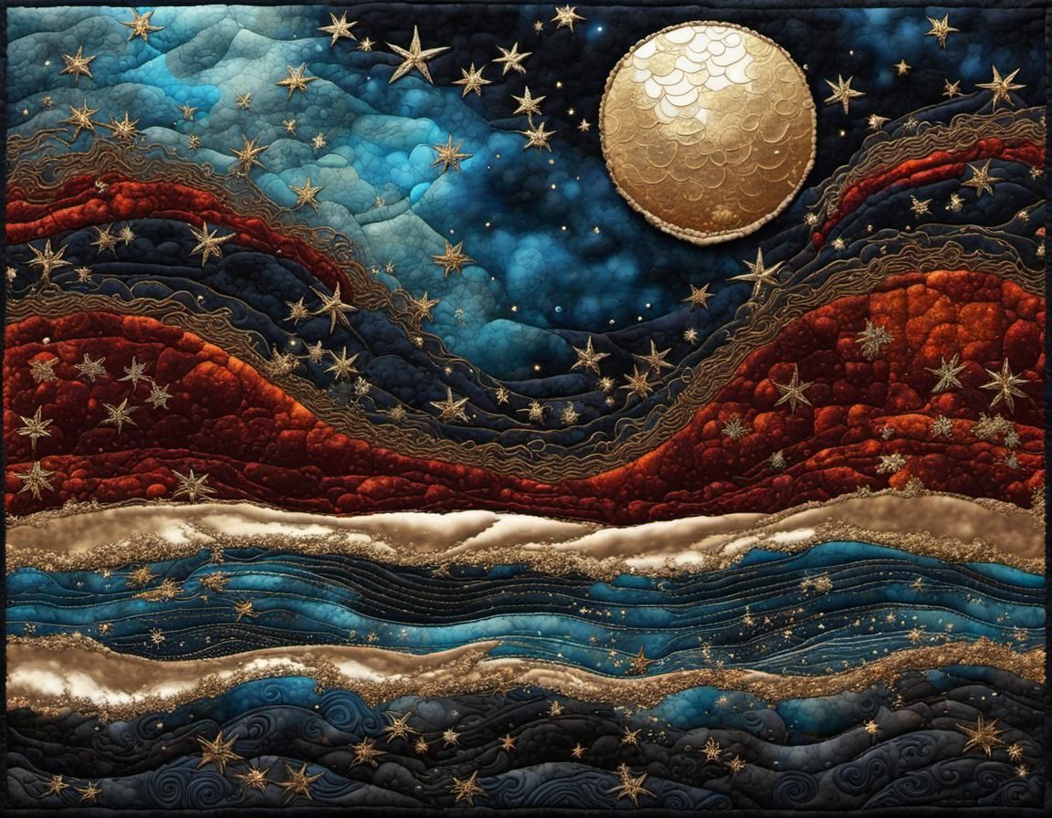 Quilted Seascape