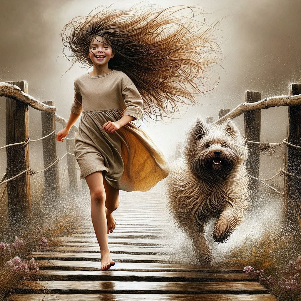 Running Together 😁🐶🐶