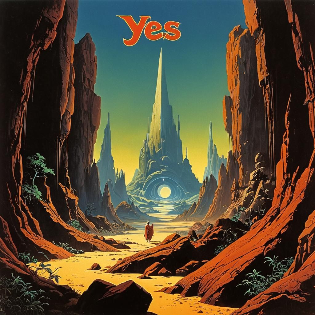 Progressive Rock Album Cover: YES