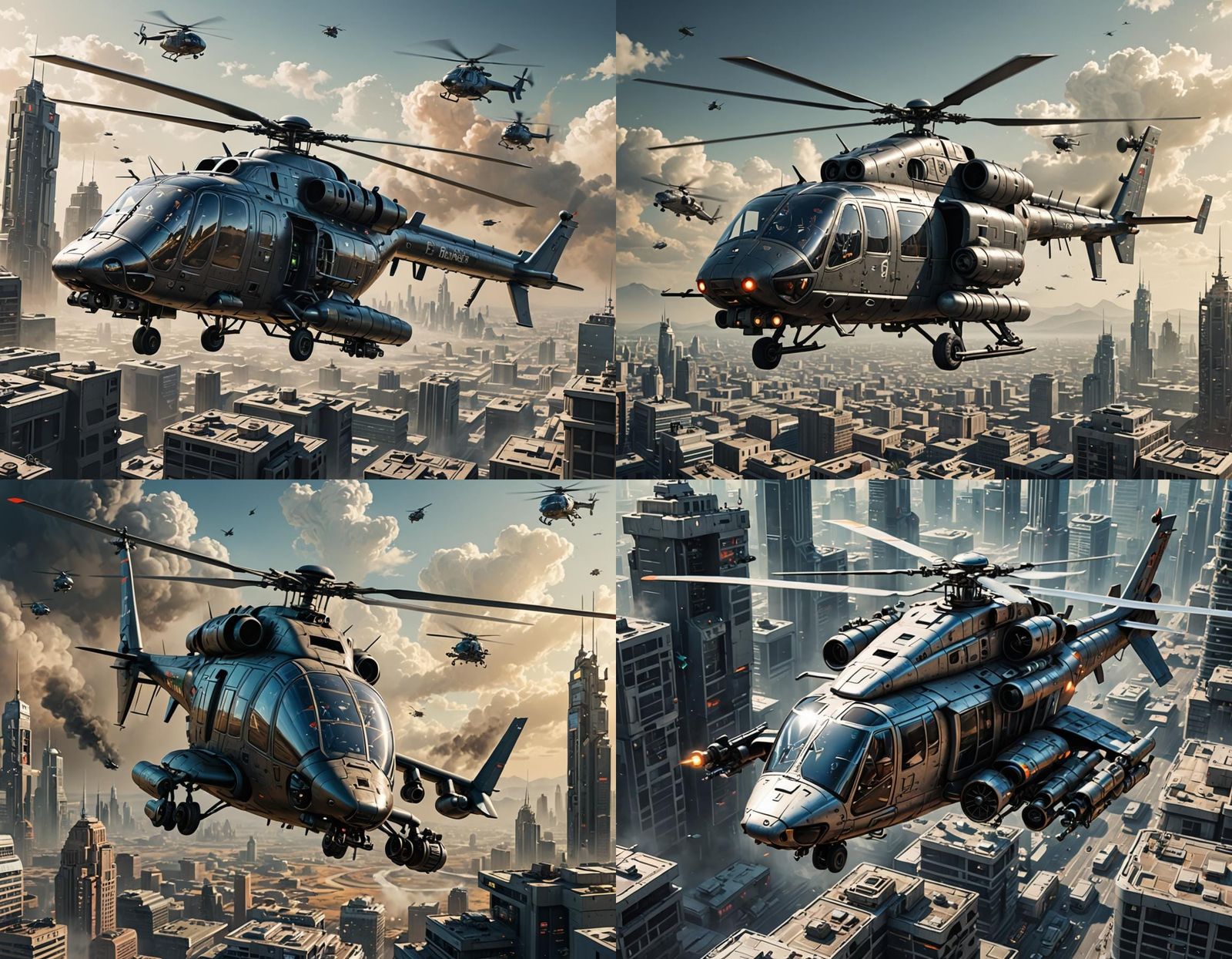 Helicopter sci-fi
