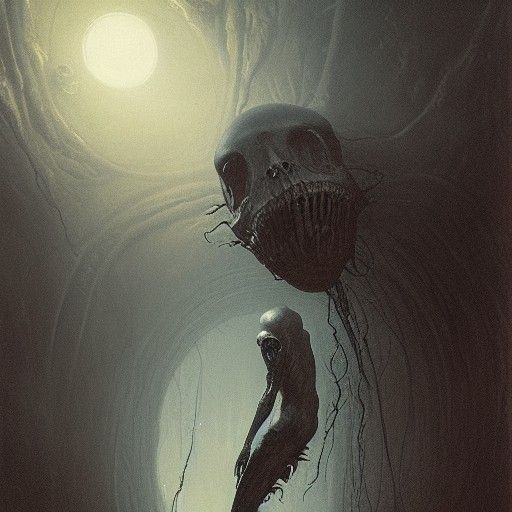 Alien cave
