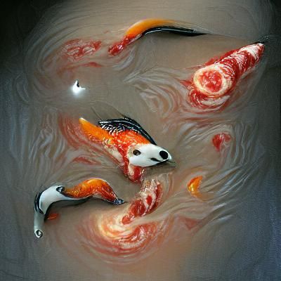 Koi fish - AI Generated Artwork - NightCafe Creator