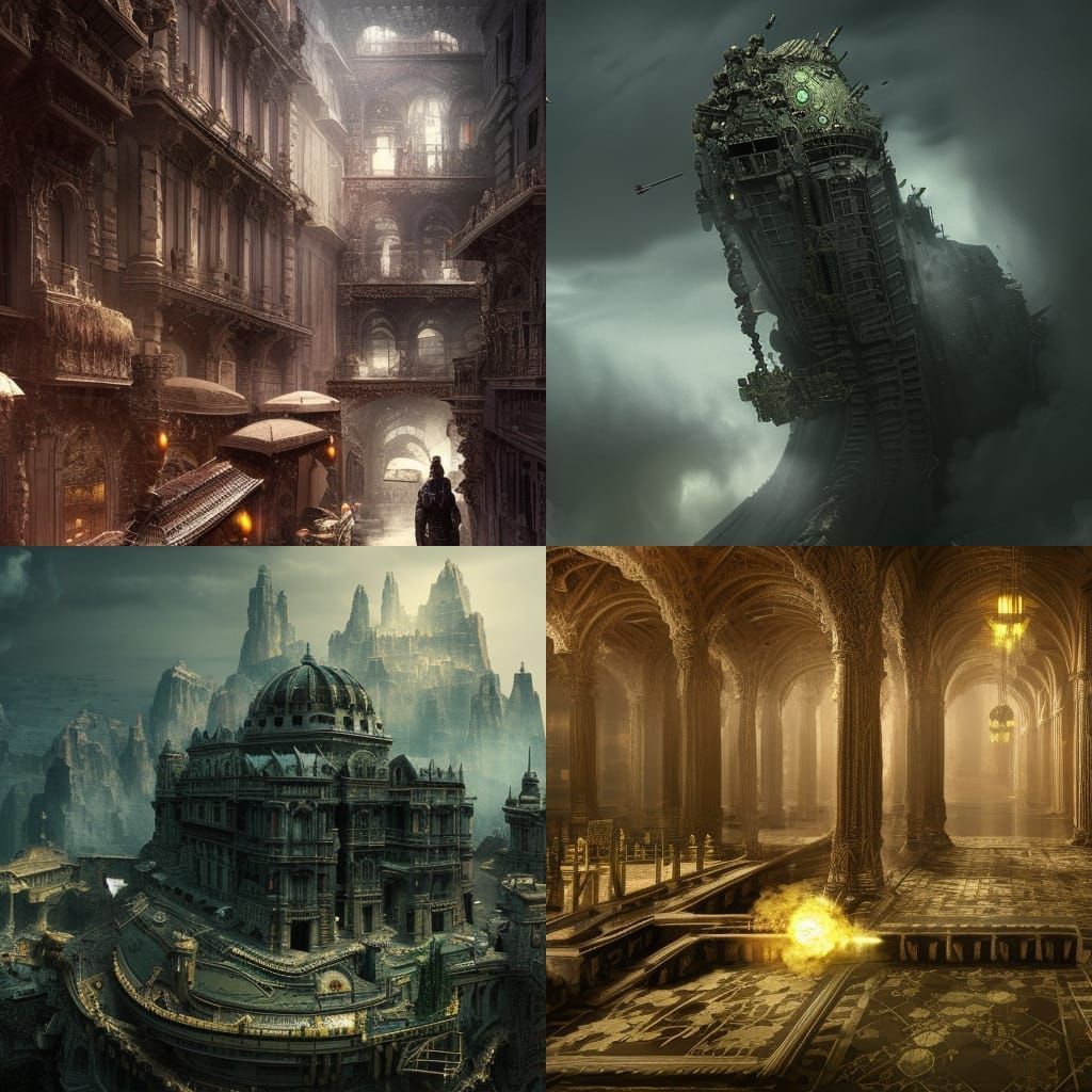 Acid-if grenade, Epic cinematic brilliant stunning intricate...