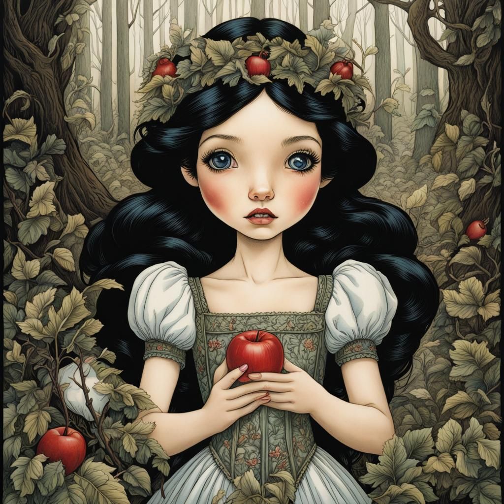 Snow White 2024 series (11) AI Generated Artwork NightCafe Creator