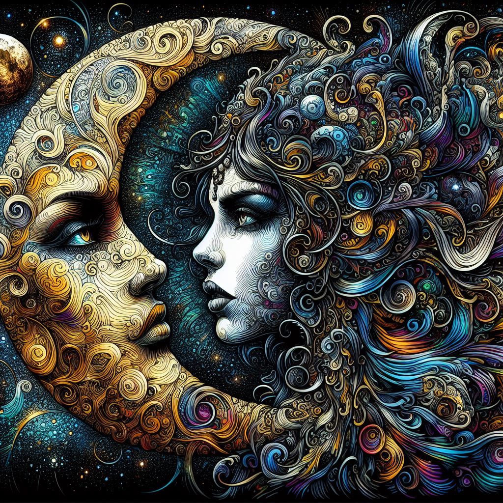 The  Lady and the Moon