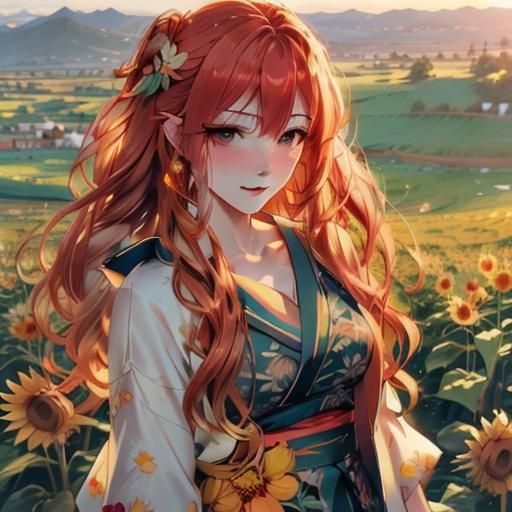 <lora:Chico Anime Style:1.0> Anime style, semi-realism, 8k anime art, new generation anime, perfect face, delicate hands, A joyful anime gir...