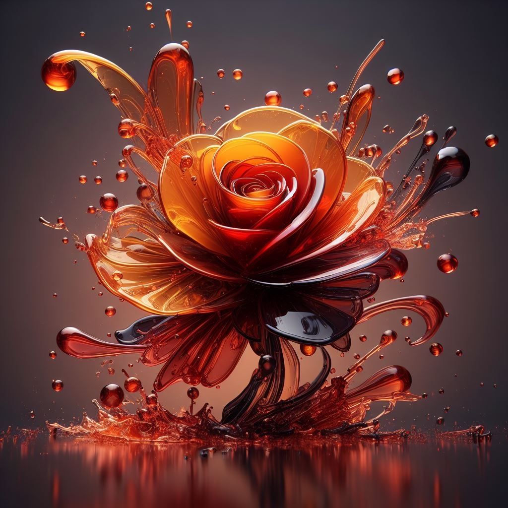 Glass Rose