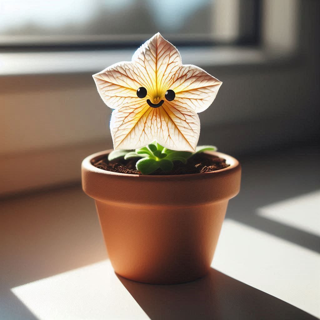 Happy Star Petunia blowing in the wind😂🤷‍♀️