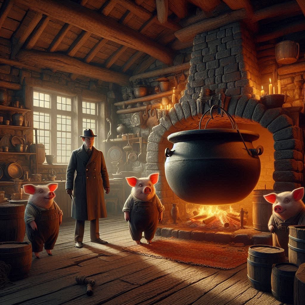 Poirot investigates "The case of the missing endangered wolf...